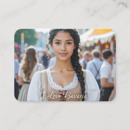 I LOVE BAVARIA INFORMATIEKAARTJE (Voorkant)