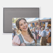 I LOVE BAVARIA MAGNEET (Voorkant / Achterkant)