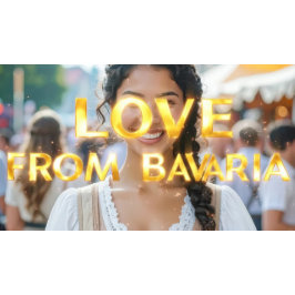 I LOVE BAVARIA POSTER