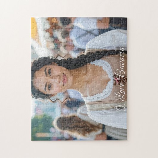 I LOVE BAVARIA - Puzzle Legpuzzel (Verticaal)