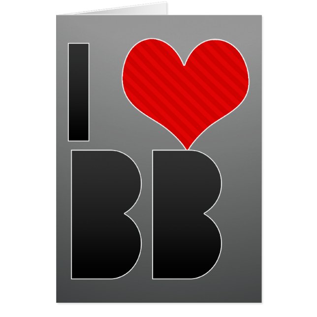 I Love BB (Voorkant)