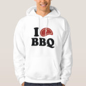 I Love BBQ Hoodie (Voorkant)
