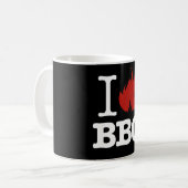 I Love BBQ Koffiemok (Voorkant links)