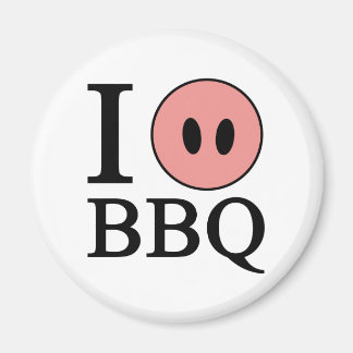 I Love BBQ Magneet