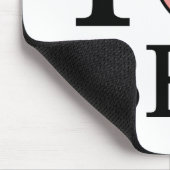 I Love BBQ Muismat (Hoek)