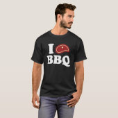 I Love BBQ T-shirt (Voorkant volledig)