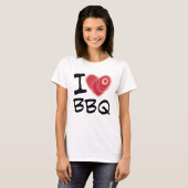 I Love BBQ T-shirt (Voorkant volledig)