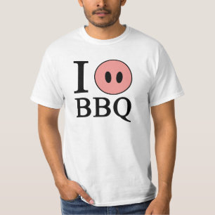 I Love BBQ T-shirt
