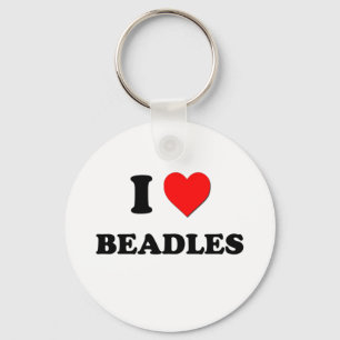 I Love Beadles Sleutelhanger