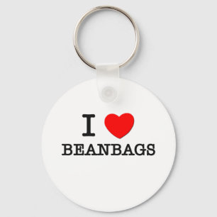 I Love Beanbags Sleutelhanger