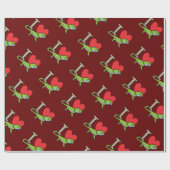 I Love Bearted Dragons Cadeaupapier (Vlak)