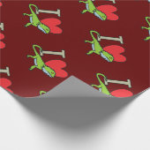 I Love Bearted Dragons Cadeaupapier (Hoek)