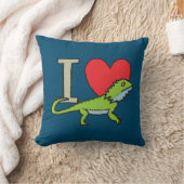 I Love Bearted Dragons Kussen (Deken)