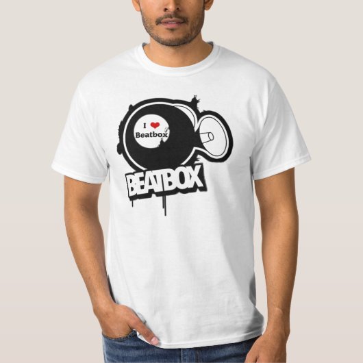 I love beatbox t-shirt (Voorkant)