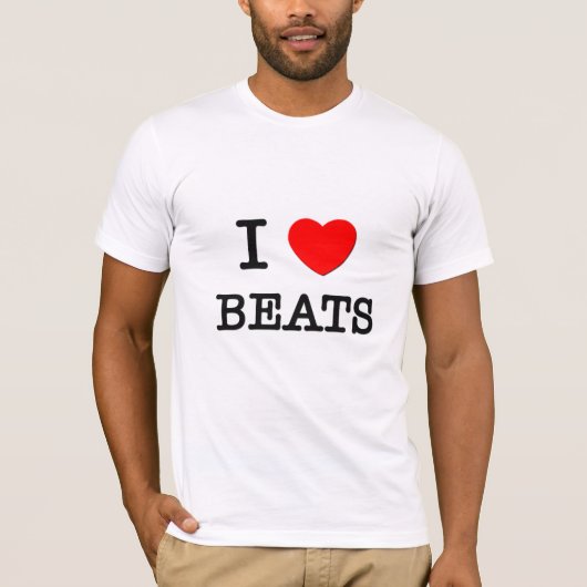 I Love Beats T-shirt (Voorkant)