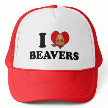 I Love Beavers Funny