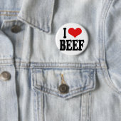 I Love Beef Ronde Button 5,7 Cm (In situ)