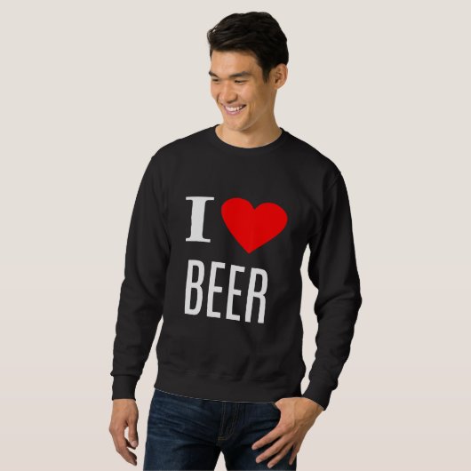 I Love Beer - Beer Trui (Voorkant volledig)