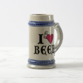 I Love Beer Bierpul (Voorkant rechts)
