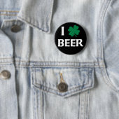 I Love Beer Ronde Button 5,7 Cm (In situ)