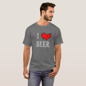 I Love Beer T-shirt (Voorkant volledig)