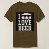 I Love Beer T-shirt (Design voorkant)