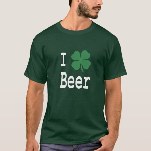 I Love Beer T-shirt (Voorkant)