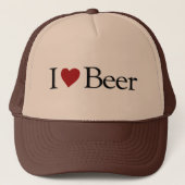 I Love Beer Trucker Pet (Voorkant)
