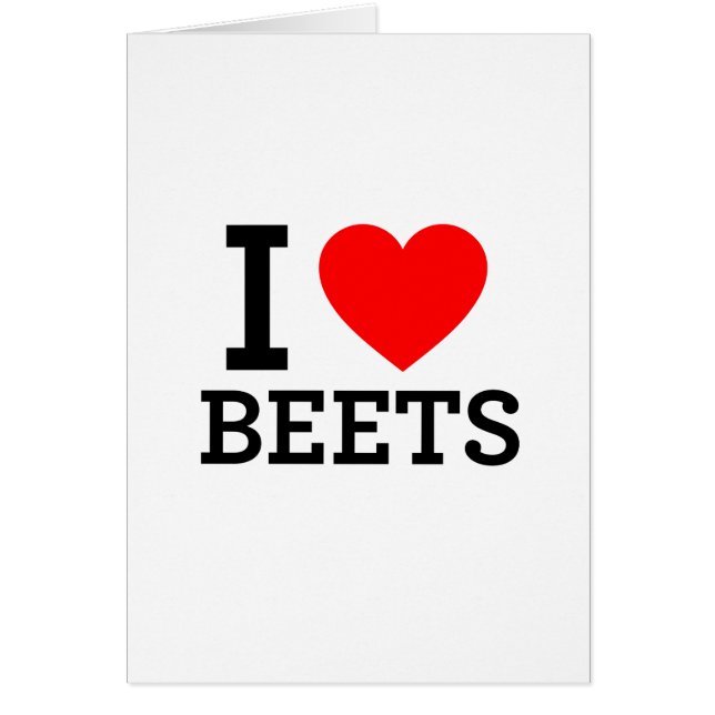 I Love Beets (Voorkant)