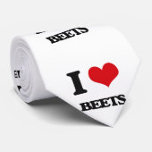 I Love Beets Stropdas (Opgerold)