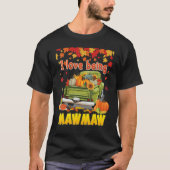 I Love Being A Mawmaw Pumpkin Truck Fall Tree Than T-shirt (Voorkant)