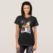 I Love Being A Mommom Snowman Christmas Xmas T-shirt (Voorkant volledig)