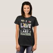 I Love Being Teacher Easter Day Teacher T-shirt (Voorkant volledig)
