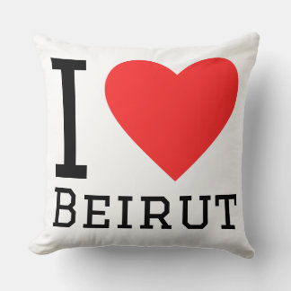 I love Beirut  Kussen