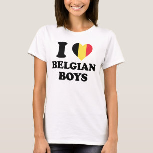 I love Belgian Boys T-shirt