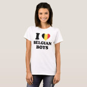 I love Belgian Boys T-shirt (Voorkant volledig)