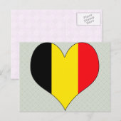 I Love Belgium Briefkaart (Voorkant / Achterkant)