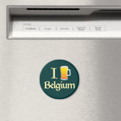 I Love Belgium Magneet (Insitu (Vaatwasser))