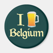 I Love Belgium Magneet (Voorkant)