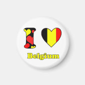 I love Belgium magnet (Voorkant)