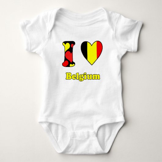 I love Belgium Romper (Voorkant)