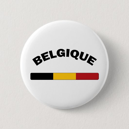 I Love Belgium Ronde Button 5,7 Cm (Voorkant)