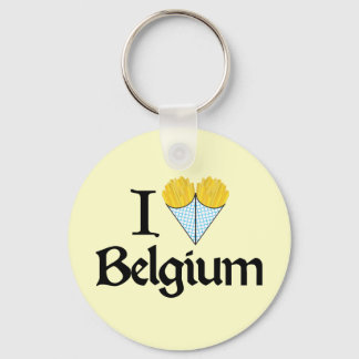 I Love Belgium Sleutelhanger