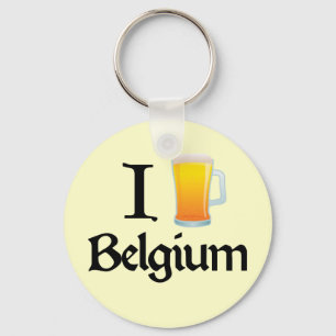 I Love Belgium Sleutelhanger