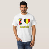 I love Belgium T-shirt (Voorkant volledig)