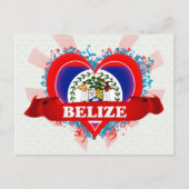  I Love Belize Briefkaart (Voorkant)