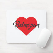 I Love Belmopan - Belize Muismat (Met muis)