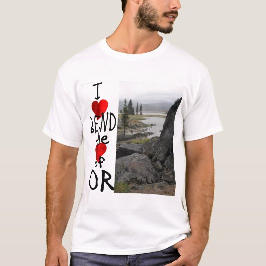 I Love Bend T-shirt (Voorkant)