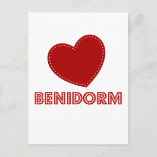 I Love Benidorm Briefkaart