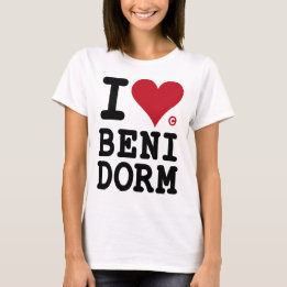 I LOVE BENIDORM T-SHIRT